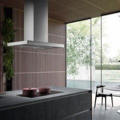 Faber Stilo Comfort Isola X A90 Απορροφητήρας Νησίδα 90cm Inox